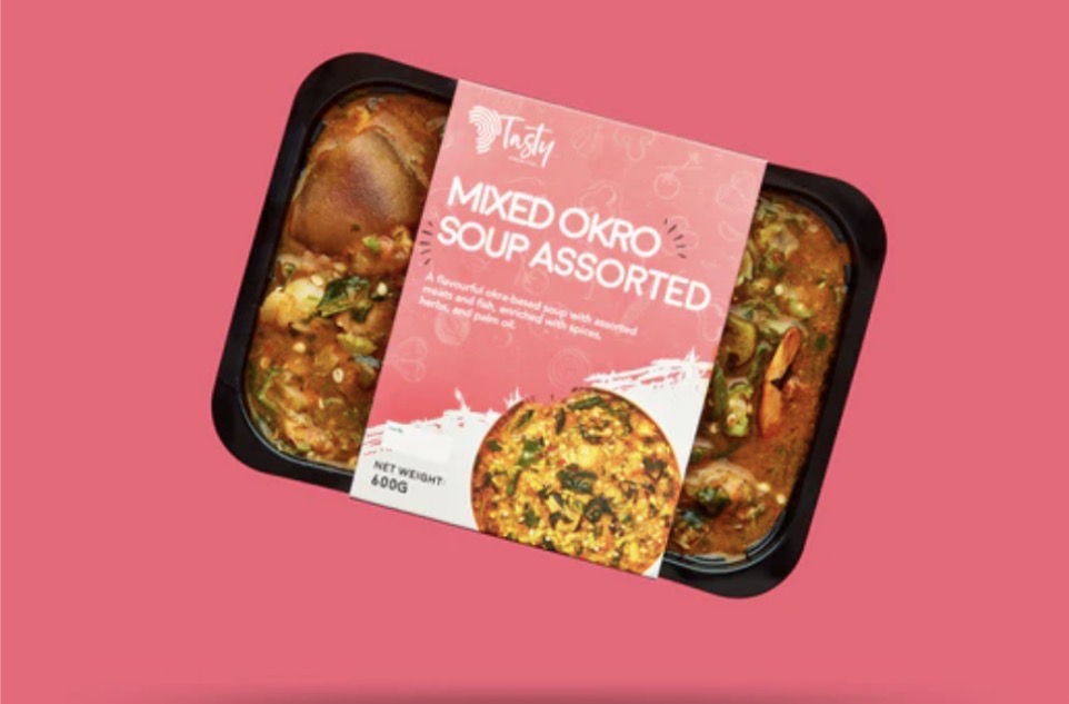 Tasty Foods - Mixed Okro Soup Assorted Ready Meal